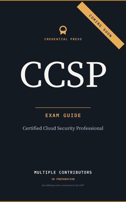 Placeholder cover for CCSP Exam Guide, marked coming soon.