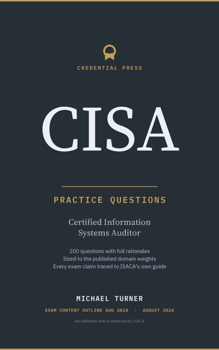 Placeholder cover for CISA Practice Questions, marked coming soon.