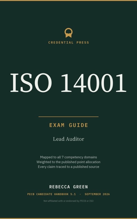 Cover of ISO 14001 Lead Auditor Exam Guide
