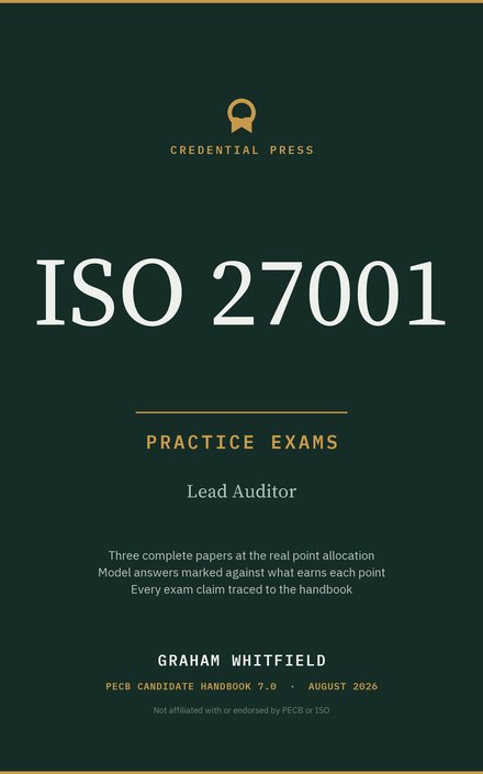 Placeholder cover for ISO 27001 Lead Auditor Practice Exams, marked coming soon.