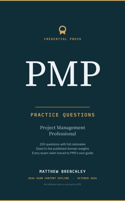 Cover of PMP Practice Questions