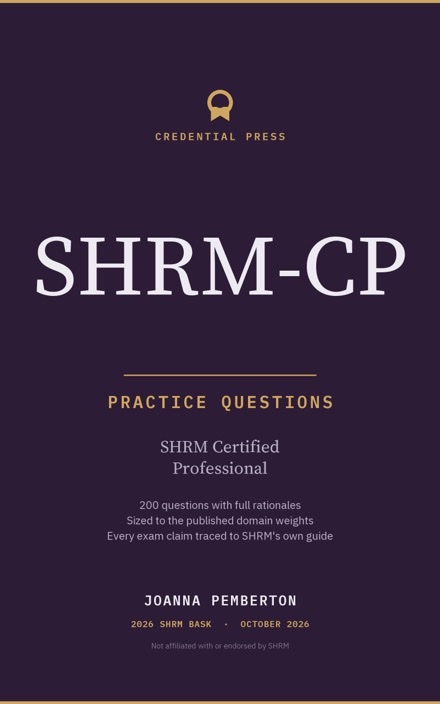 Cover of SHRM-CP Practice Questions